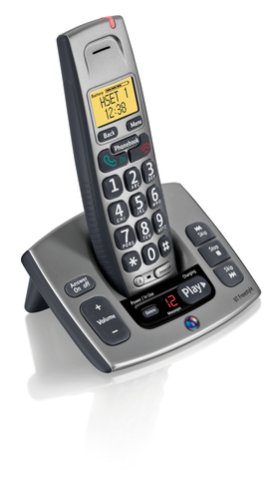 Childrens Toyshop  Electronics : BT Freestyle 750 Single DECT TAM Phone - Titanium Grey