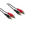 10m 10 m Stereo Chinch Cinch Cynch Anschlusskabel Anschluss Kabel 2x Stecker auf 2x Stecker 10,0m 10.0m 10,0 10.0 m