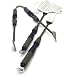 Charcoal Companion 3-Piece Angler Grill Barbecue Tool Set, 3-Piece