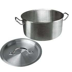 Winware Stainless Steel Brasier 30 Quart with Cover by Winware