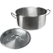 Kitchen & Housewares : Winware Stainless Steel 15 Quart Brasier with Cover