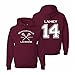 The Creating Studio Adult Lahey 14 2-Sided Hoodie Small Maroon