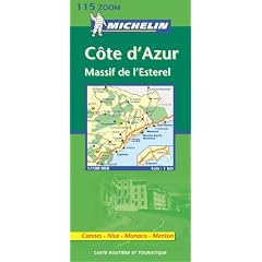 Cote D'Azur 2003: Alpes Maritimes (Michelin Zoom Maps)