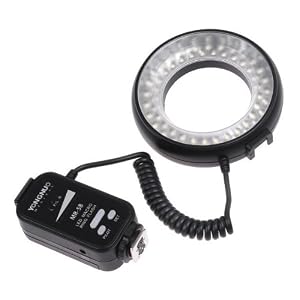 Yongnuo LED Macro Ring Flash MR-58 for Canon, Nikon, Pentax, Panasonic, Olympus