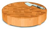 Catskill Round Countertop Butcher Block Chopping Block by Catskill Craftsmen