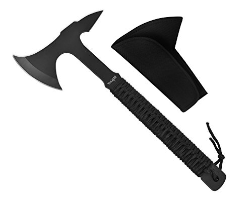 Yes4all camping hunting survival full tang axe w/ spike…