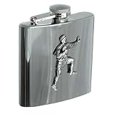 Rugby 6oz Stainless Steel Hip Flask  from 6oz Hip Flask