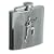 Rugby 6oz Stainless Steel Hip Flask