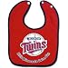 Minnesota Twins Two-Toned Snap Baby Bib