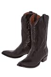 Resistol Ranch 'M3040' Lizard Cowboy Boots Mens EE (Wide) - Black Cherry