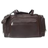 Multi-Compartment 20 Duffel Bag Color: Chocolate