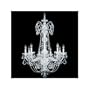 Schonbek Worldwide 1346 9 Light Imperial Chandelier, Silver