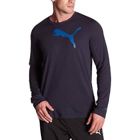 Puma Men's Long Sleeve Cat Tee