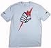 UFC Mens Pride Fist Tee Shirt (Large, Silver)