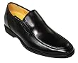 CALDEN - K09958 - 2.6 Inches Taller - Height Increasing Shoes for Men (Black Slip On Dress Shoes)