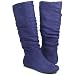 ZULU Soda Women Micro Suede Boot Blue