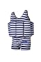 Float Suit, BS-2-3, Blau-gestreift, 2-3 Jahre