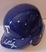 Ian Kinsler Hand Signed Autographed Texas Rangers Mini Batting Helmet