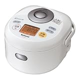 ナショナル IHジャー炊飯器【0.54L 0.5～3合】小容量タイプ SR-S05F-Wの画像