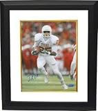 Jamaal Charles Autographed Photo - Texas Longhorns 8x10 Custom Framed Tri Star Hologram - Autographed NFL Photos