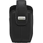 BlackBerry Curve 8300, 8310, 8320, and 8330 Leather Swivel Holster-Pitch Black