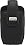 BlackBerry Curve 8300, 8310, 8320, and 8330 Leather Swivel Holster-Pitch Black