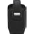 BlackBerry 8300/8310/8320 Lambskin Swivel Holster (Black) (Black)
