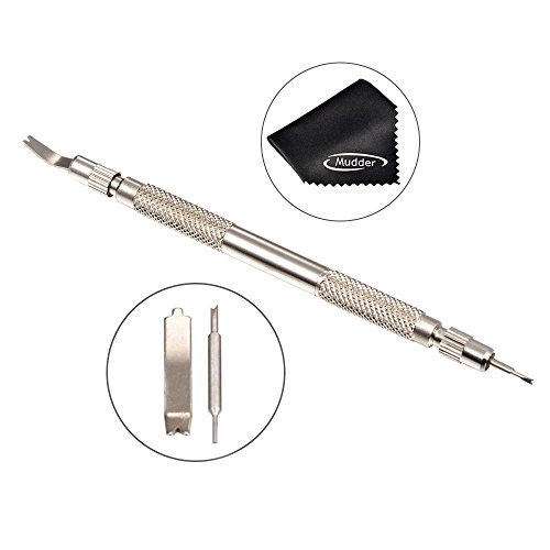Mudder Watch Band Spring Bar Remover Tool with Replacement Pins