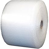 USPACKSHOP 175' 3/16" Small Bubble Cushioning Wrap Perforated Every 12", 12" Wide