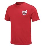 MLB Washington Nationals Official Wordmark Short Sleeve Basic Tee Boys'
