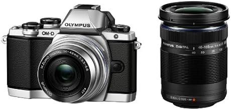 OLYMPUS OM-D E-M10 ダブルズームキット シルバー ミラーレス一眼 OM-D E-M10 DZKIT SLV