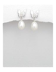CZ Earrings In 92.5 Sterling Silver