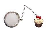 Tea Infuser Ball with Cupcake - Chocolate  from Ruby Thursday