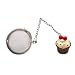 Tea Infuser Ball with Cupcake - Chocolate