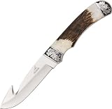 Gerber 22-01842 Wallowa Stag Fixed Blade Knife With Gut Hook