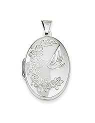 Sterling Silver Love Birds Locket