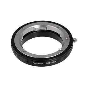 Fotodiox Lens Mount Adapter, Leica M Lens to Sony Alpha Nex E-mount Camera Adapter, fit Sony NEX... by Fotodiox