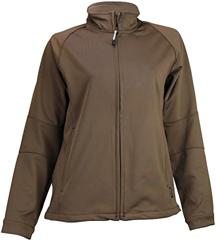 On Tour Ladies Technical Shell Jacket (Mocha, Medium)