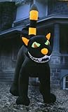 Halloween 9' Animated Outdoor Inflatable - Black Cat