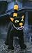 9' Tall Halloween Animated Inflatable Black Cat .. Rotating Head