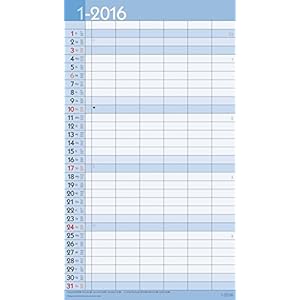 XL Family Timer 2016: Familientimer mit Ferienterminen und Vorschau bis März 2017