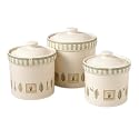 Pfaltzgraff Naturewood 3-Piece Canister Set