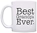 ThisWear Father's Day Gift Best Grandpa Ever Birthday Gift 11oz Ceramic Coffee Mug with Handle