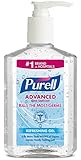 Purell Advanced Instant Hand Sanitizer, 8 Ounce (Pack of 6)