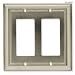 Architectural Double GFCI/Rocker Wall Plate- Set of 2 Image