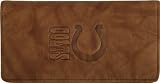 Indianapolis Colts Embossed Leather Cowhide Checkbook Cover