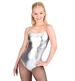 Adult Metallic Camisole Leotard - N9000MGOLM - Gold - Medium