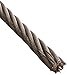 Stainless Steel 316 Wire Rope on Reel, 7x19 Strand Core, 1/4