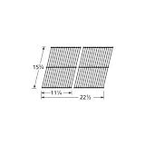 MCM 53702 Porcelain Steel Wire Rectangle Cooking Grid by MCM