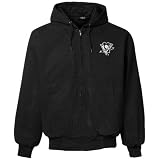 Pittsburgh Penguins Cumberland Canvas Zip Front Hooded Jacket